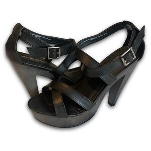 Mossimo Supply Co. Women's Black Strappy Sandals